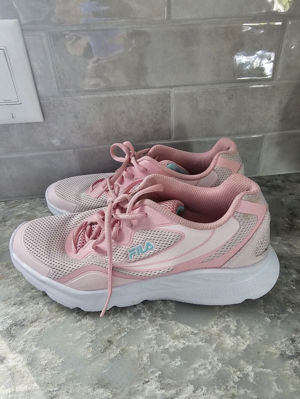 FILA Memory Forward Womens 10 Pink Athletic Running Shoes Lightweight Sneakers